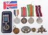 WW1 / WW2 British Lincolnshire Regiment Medal Group of Five - 4