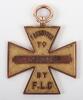 Rare WW1 Colonial Fiji Labour Contingent Loyalty Cross Medal - 2