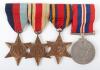 Scarce WW2 Indian Parachute Battalion Campaign Medal Group of Four