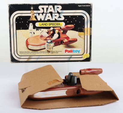 Vintage Star Wars Land Speeder Palitoy boxed.