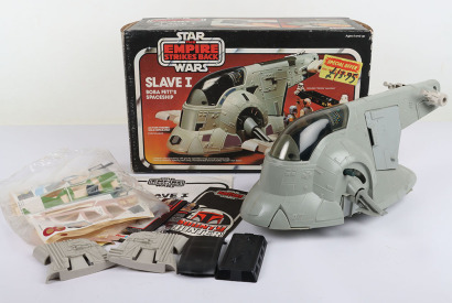 Vintage Star Wars The Empire Strikes Back Slave One Boxed Palitoy.