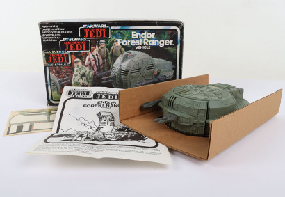 Vintage Star Wars Tri-Logo Endor Forest Ranger Vehicle Action Playset Boxed,