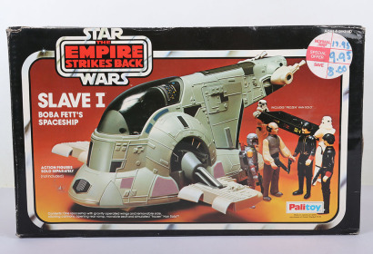 Vintage Star Wars The Empire Strikes Back Slave One Boxed Palitoy.