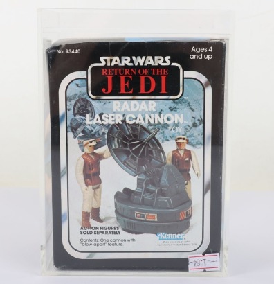 Vintage Star Wars Return of the Jedi Radar Laser Cannon Boxed Kenner.