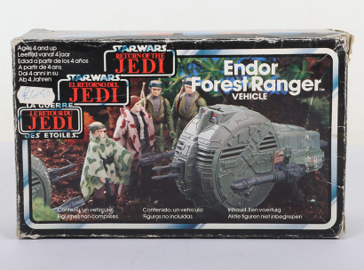 Vintage Star Wars Tri-Logo Endor Forest Ranger Vehicle Action Playset Boxed,