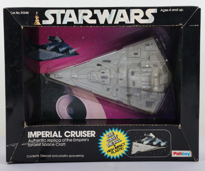 Palitoy Star Wars Vintage Imperial Cruiser Diecast Vehicle in Original Packaging.