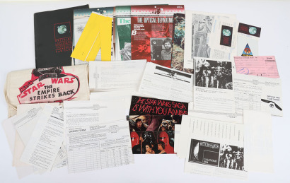 Vintage Star Wars Fan Club Ephemera.
