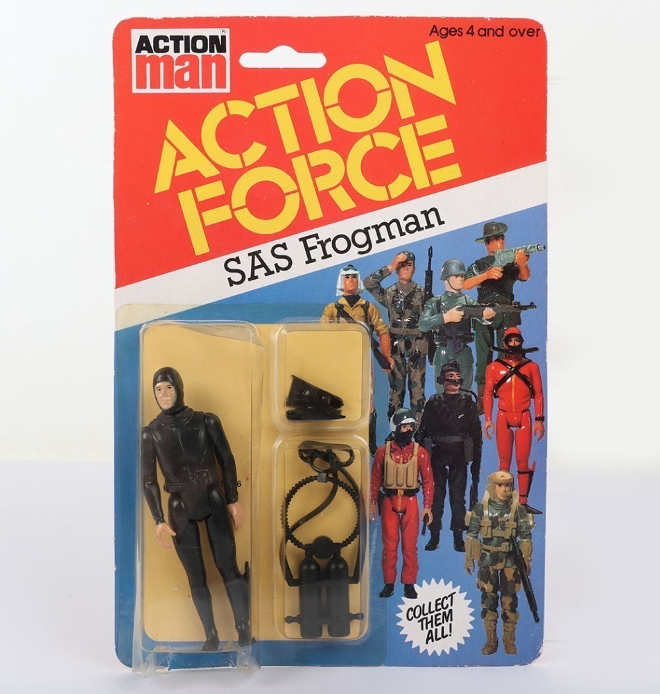 Vintage Action Force SAS Frogman Series 1 carded moc Action figure 1982 ...