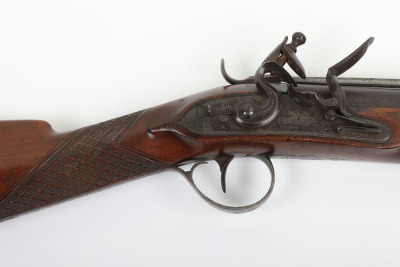 Iron barrel flintlock blunderbuss signed SHALES c.1820 - 3