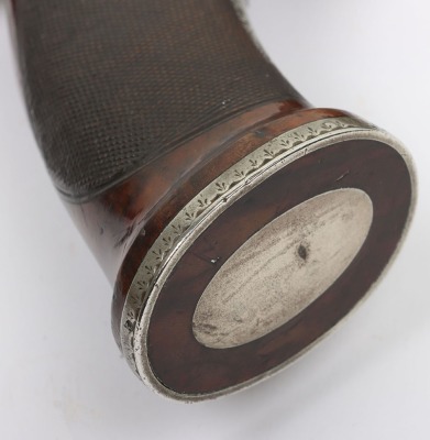Saw handled back action percussion target pistol by JOSEPH HOLLIS, LONDON, c.1840 - 9