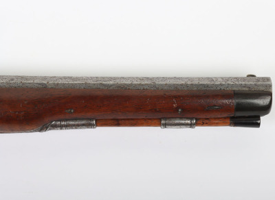 34 bore flintlock holster pistol signed WILLIAMS c.1770 - 5