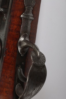 34 bore flintlock holster pistol signed WILLIAMS c.1770 - 7