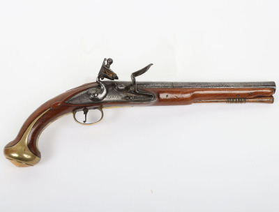 18 bore flintlock holster pistol by BARBAR c.1760