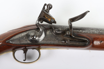 18 bore flintlock holster pistol by BARBAR c.1760 - 3