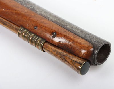 18 bore flintlock holster pistol by BARBAR c.1760 - 4