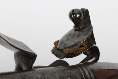 18 bore flintlock holster pistol by BARBAR c.1760 - 9
