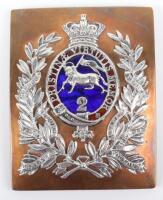 Victorian 2nd (Queens) Regiment of Foot Officers Cross Belt Plate 1830-55