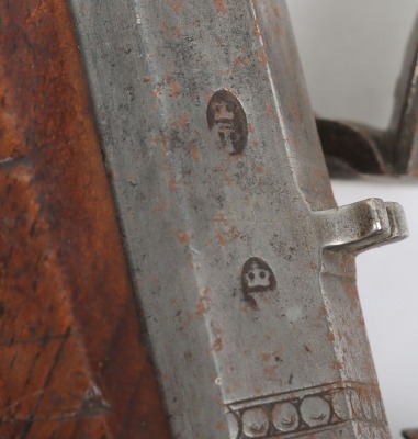 Pair of 16 bore flintlock holster pistols by Richards c.1790 - 7