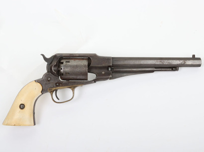 6 shot .44&rdquo; Remington New Model single action percussion revolver No.120405