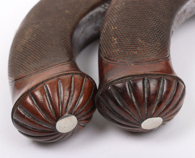 Pair of boxlock percussion pocket pistols engraved CLARK, LONDON - 4