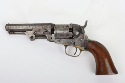 5 shot .31&rdquo; Colt percussion pocket revolver No.150386 (matching) - 2