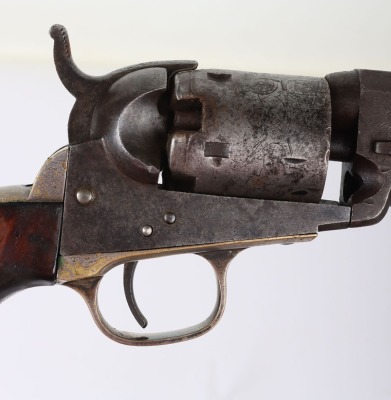 5 shot .31&rdquo; Colt percussion pocket revolver No.150386 (matching) - 4