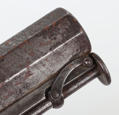 18 bore boxlock sidehammer percussion belt pistol by W DOOLEY, LIVERPOOL - 7