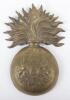 Victorian 21st (Royal Scots Fusiliers) Regiment of Foot Albert Pattern Shako Plate