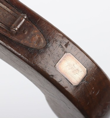 Flintlock boxlock pocket pistol engraved CONWAY - 4
