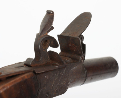Boxlock flintlock pocket pistol retailed by PARKER, BURY - 3