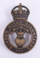 Border Rifle Volunteers Cap Badge