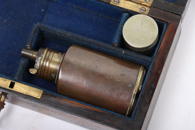 Rare American 9mm single shot self cocking percussion pocket pistol - 7