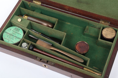Good 5 shot 54 bore Tranter&rsquo;s patent self cocking percussion revolver No. 2,308 - 3
