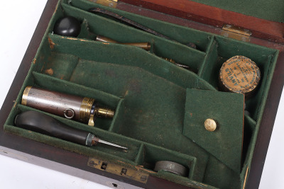 4 shot 34 bore self cocking percussion pepperbox revolver by G & JW DEANE, LONDON BRIDGE - 2