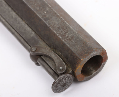 16 bore boxlock sidehammer percussion belt pistol - 6