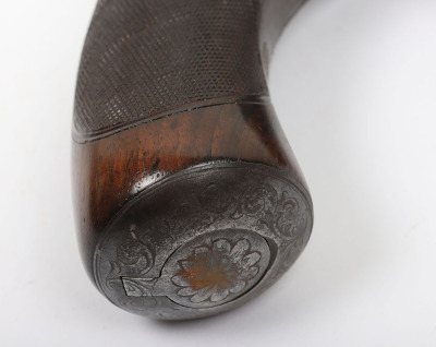 16 bore boxlock sidehammer percussion belt pistol - 7