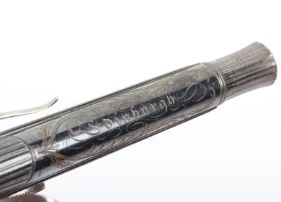 Fine 34 bore Scottish flintlock dress belt pistol by Ross of Edinburgh mid-19th century - 9