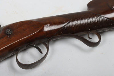 12 bore percussion sporting gun by JNo MANTON & SON - 5