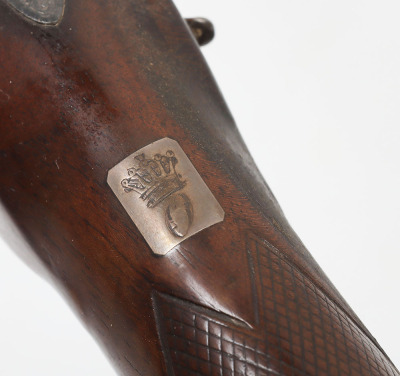 12 bore percussion sporting gun by JNo MANTON & SON - 8