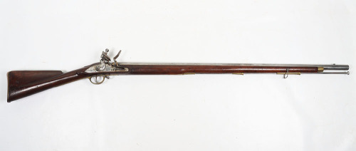 Good 10 bore India Pattern Brown Bess flintlock musket