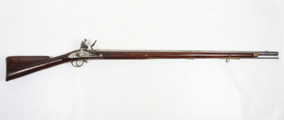 Good 10 bore India Pattern Brown Bess flintlock musket