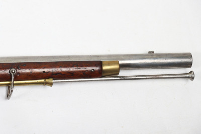 Good 10 bore India Pattern Brown Bess flintlock musket - 2