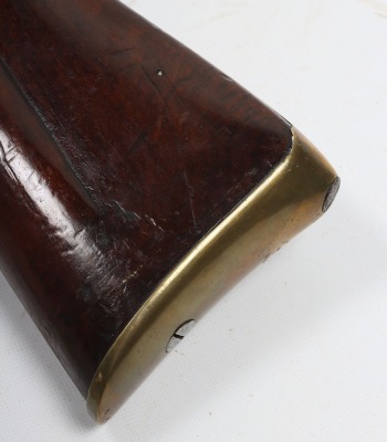 Good 10 bore India Pattern Brown Bess flintlock musket - 8