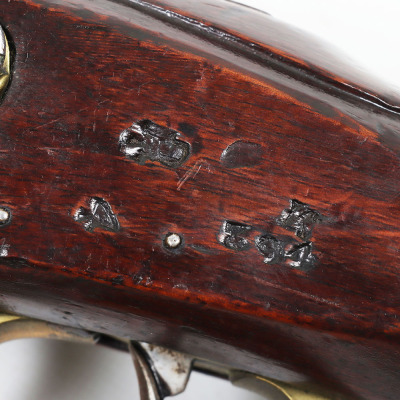 Good 10 bore India Pattern Brown Bess flintlock musket - 9
