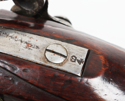 Good 10 bore India Pattern Brown Bess flintlock musket - 10