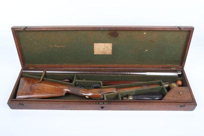 12 bore flintlock sporting gun c.1840 by FENTON, LONDON