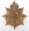 Post 1902 The West Yorkshire Regiment Officers Home Service Helmet Plate - 2