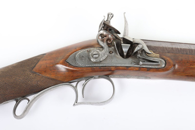12 bore flintlock sporting gun c.1840 by FENTON, LONDON - 5