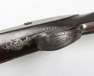 14 bore percussion sporting gun by Joseph Egg - 6