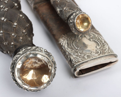 Early Victorian Scottish Highland dress dirk with hallmarked silver mounts - 6